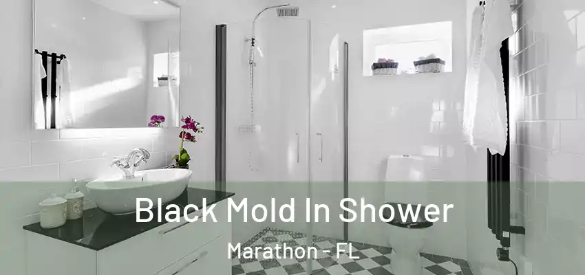 Black Mold In Shower Marathon - FL