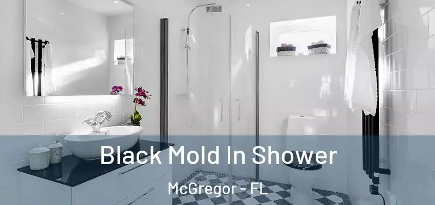 Black Mold In Shower McGregor - FL