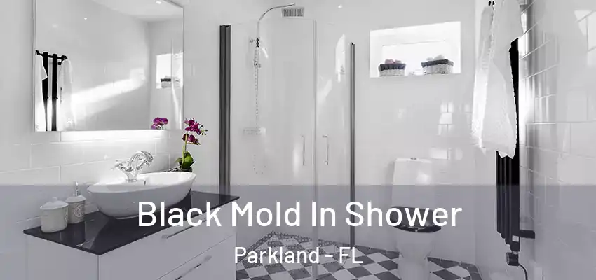  Black Mold In Shower Parkland - FL