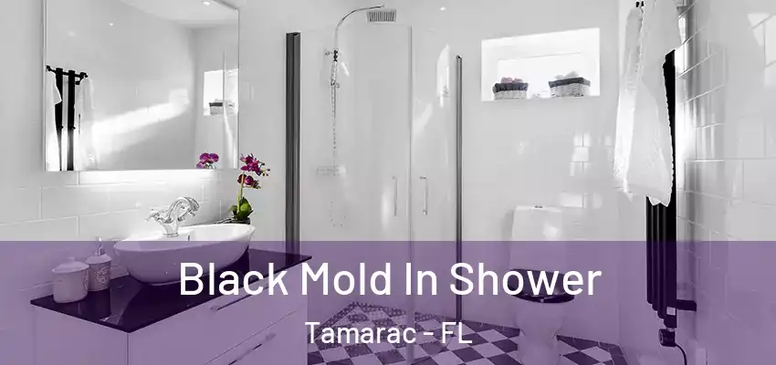 Black Mold In Shower Tamarac - FL