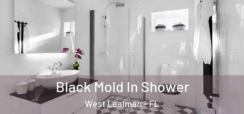 Black Mold In Shower West Lealman - FL