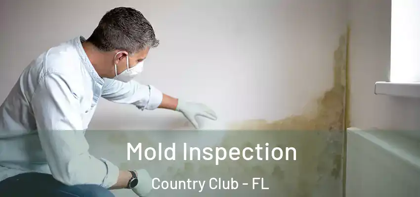 Mold Inspection Country Club - FL