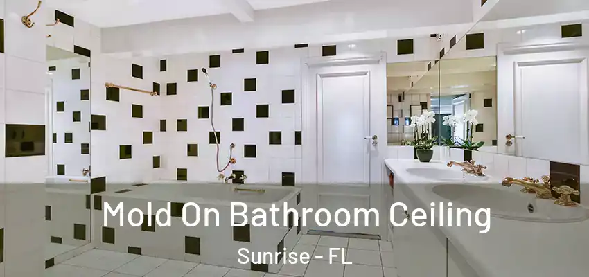  Mold On Bathroom Ceiling Sunrise - FL